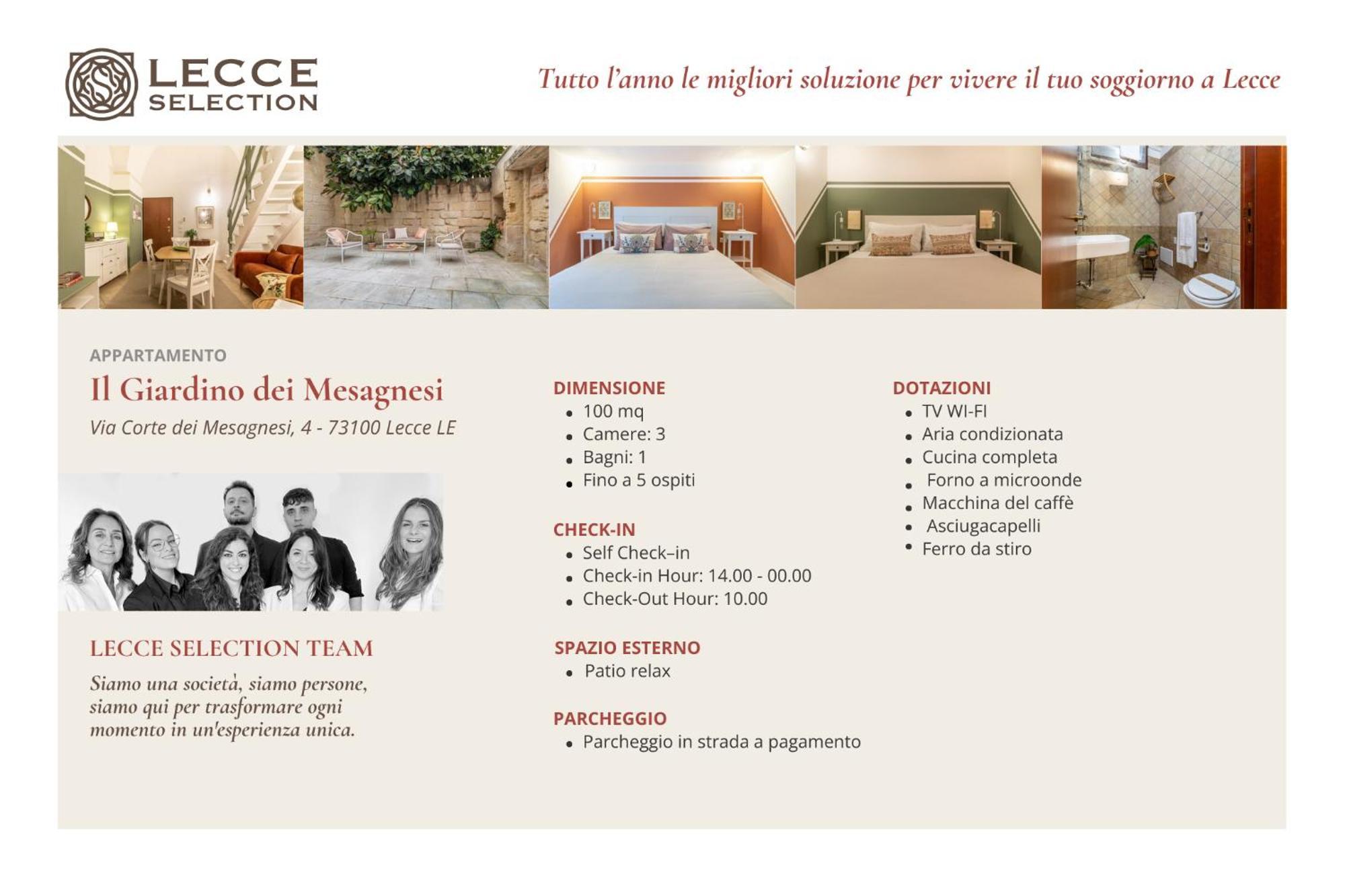 Il Giardino Dei Mesagnesi - Lecce Selection Apartment Bagian luar foto